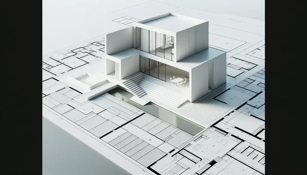 Quais são os elementos essenciais de um projeto de arquitetura minimalista?